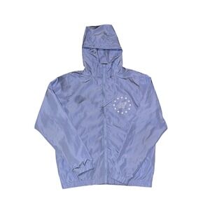 Odd Future Pastel Purple Hooded Windbreaker Jacket‎ Women Small Stars Donut Logo